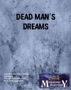 Dead Man's Dreams Cover 